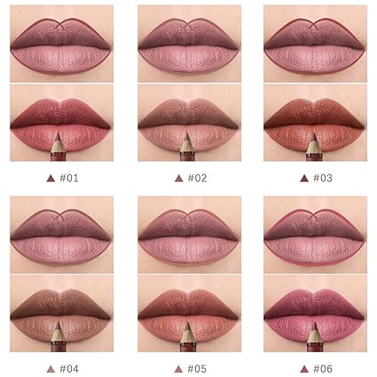 Flormar 12 pcs Matte Color Lip Pencil Set